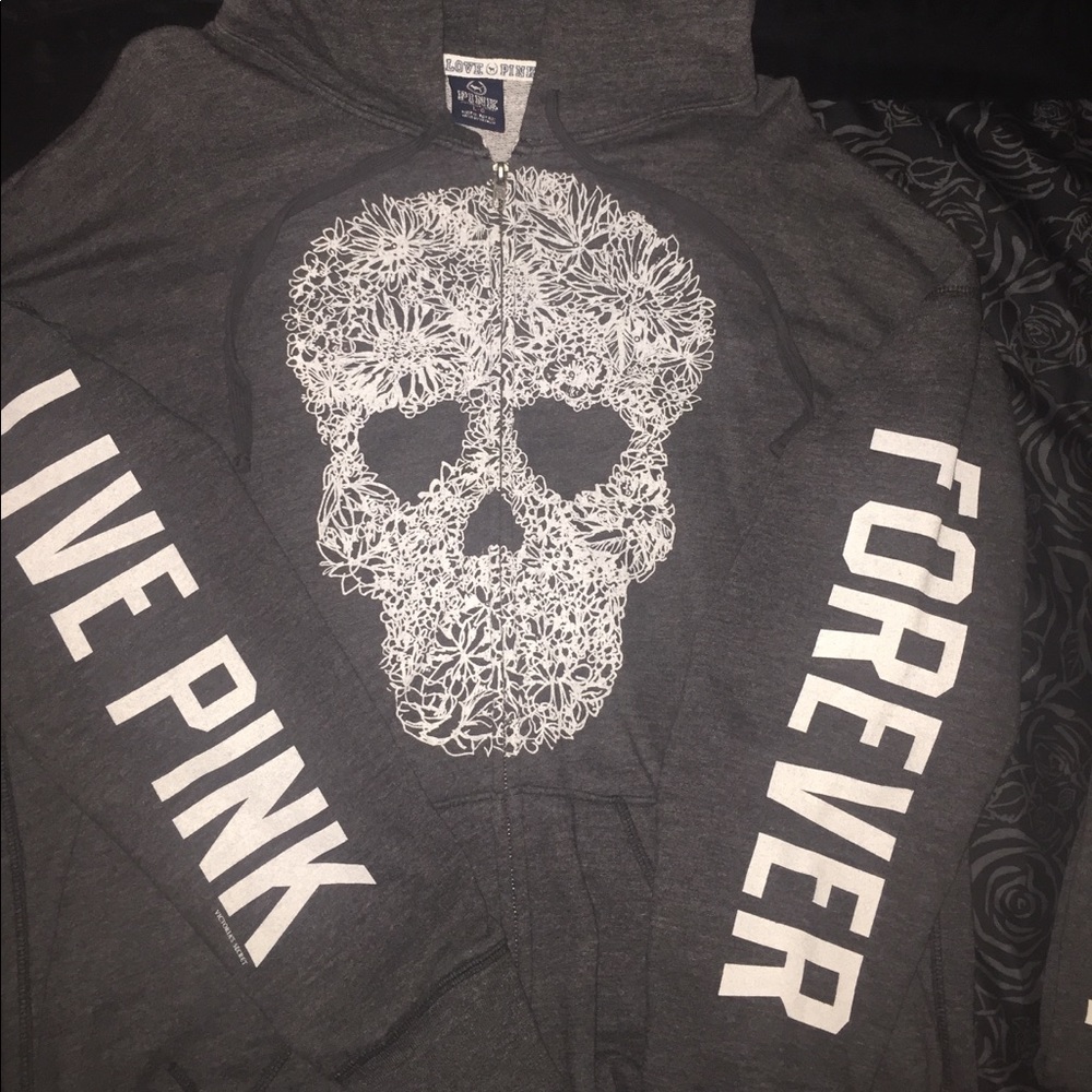 PINK: RARE Skull Sweatsuit